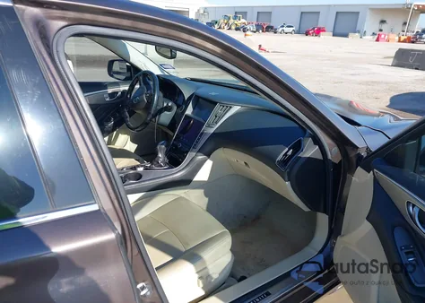 2014 Infiniti Q50 Premium from USA, damaged, VIN JN1BV7AR2EM696069